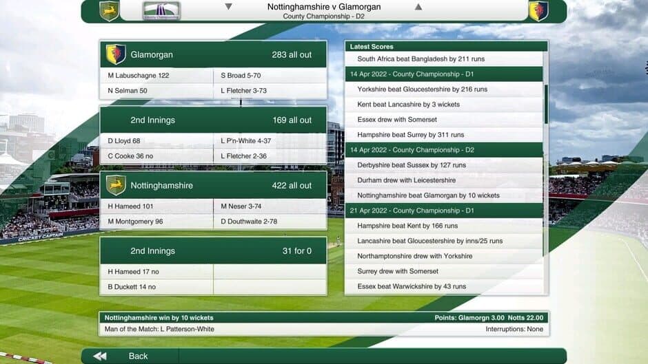 Cricket Captain 2022 screenshot 4