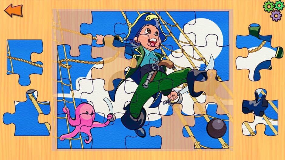 Pirates Jigsaw Puzzle for Kids & Toddlers screenshot 3