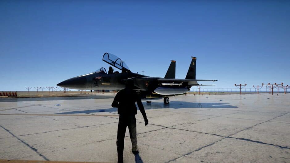 Horizon Midnight Sky Combat Aircraft: War Arena Flight Simulator 2022 screenshot 4