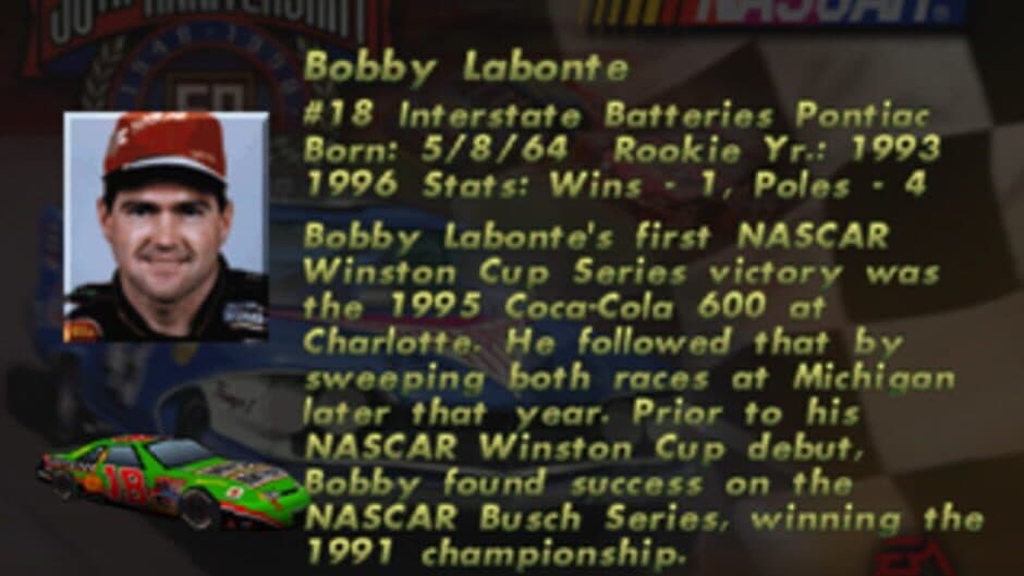 NASCAR 98: Collector's Edition screenshot 1