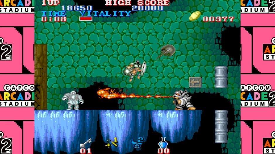 Capcom Arcade 2nd Stadium: Black Tiger screenshot 2