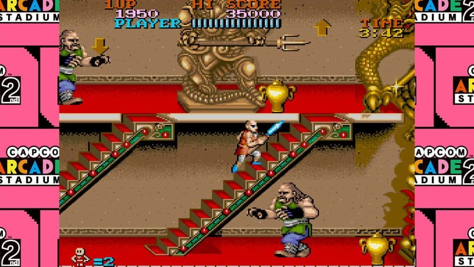 Capcom Arcade 2nd Stadium: Tiger Road screenshot 3