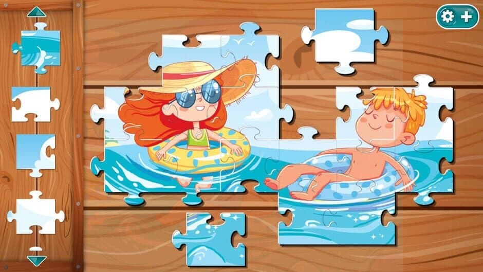 Kid's Art & Puzzle screenshot 1