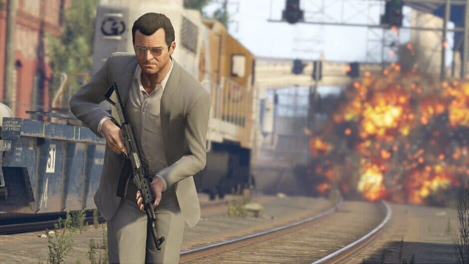 Grand Theft Auto V: Premium Edition & Great White Shark Card Bundle screenshot 1