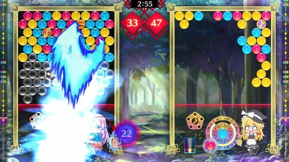 Touhou Spell Bubble: Character Pack Hata no Kokoro screenshot 5