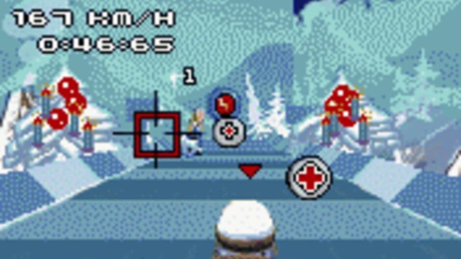 Crazy Frog Racer: Christmas Edition screenshot 1