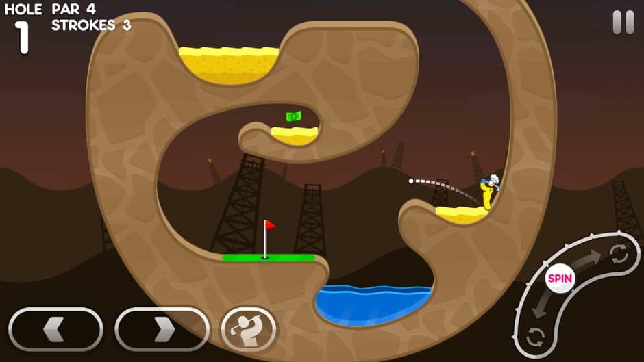 Super Stickman Golf 3 screenshot 1