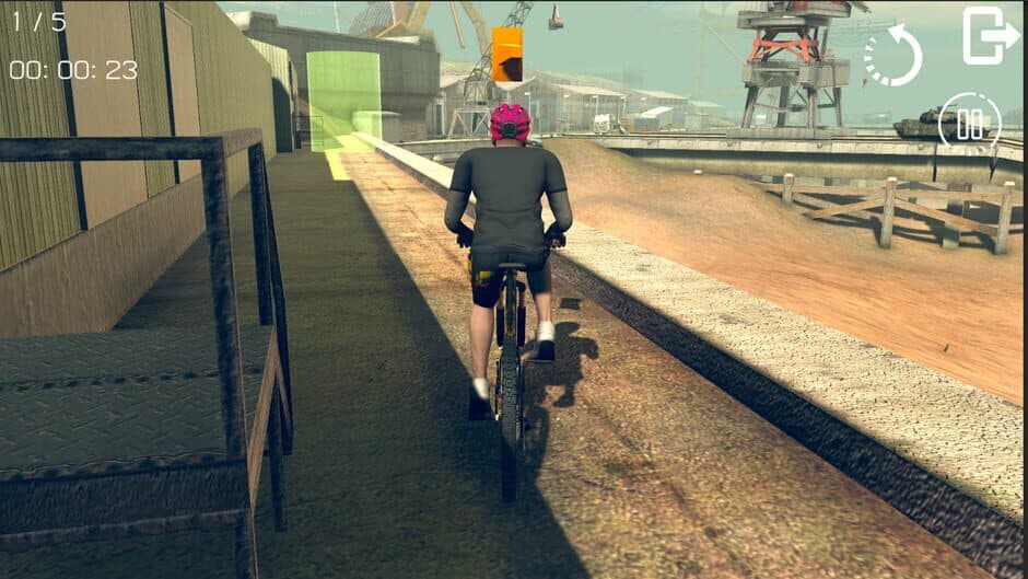 Bicycle Challage: Wastelands screenshot 3