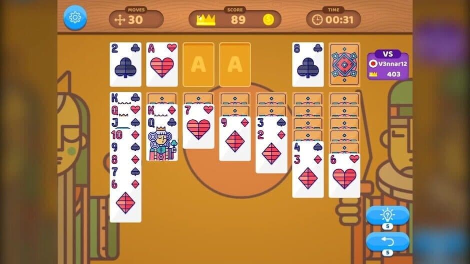 Solitaire Master VS screenshot 3