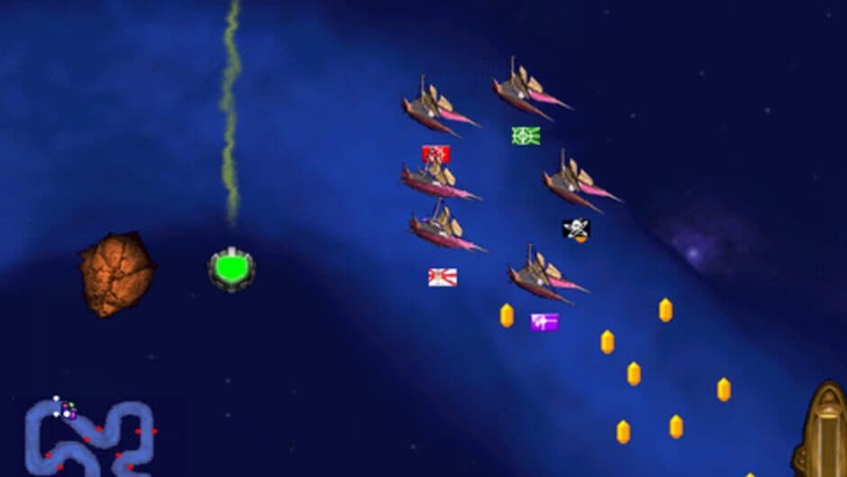 Disney's Treasure Planet: Treasure Racer screenshot 1