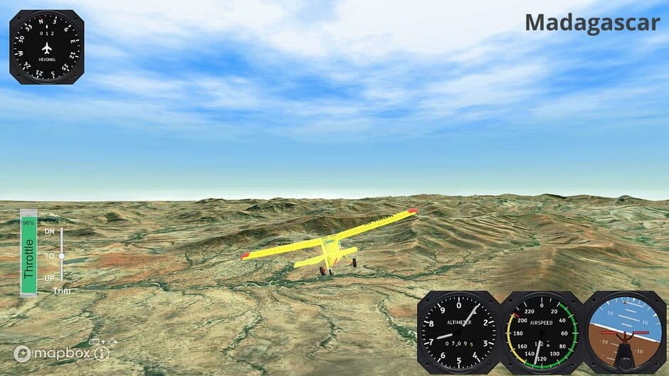 WorldWide FlightSimulator screenshot 1