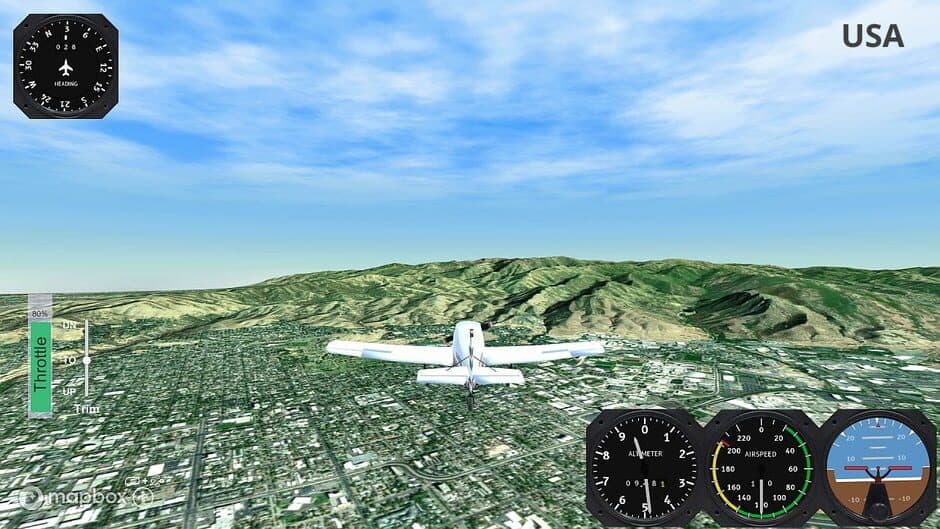 WorldWide FlightSimulator screenshot 3