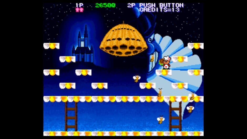 Johnny Turbo's Arcade: Super Burger Time screenshot 1