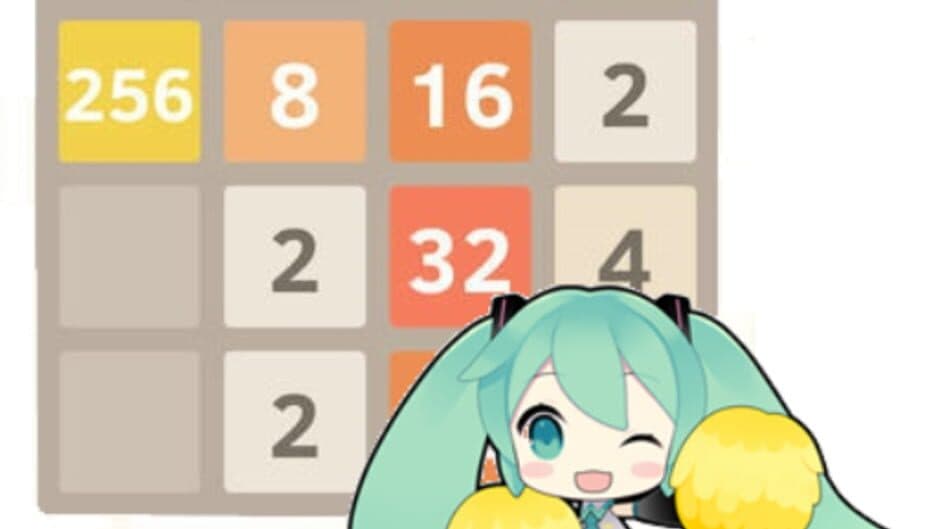 Miku no 2048 screenshot 3