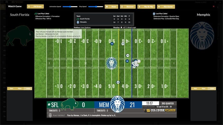 Draft Day Sports: College Football 2023 screenshot 3