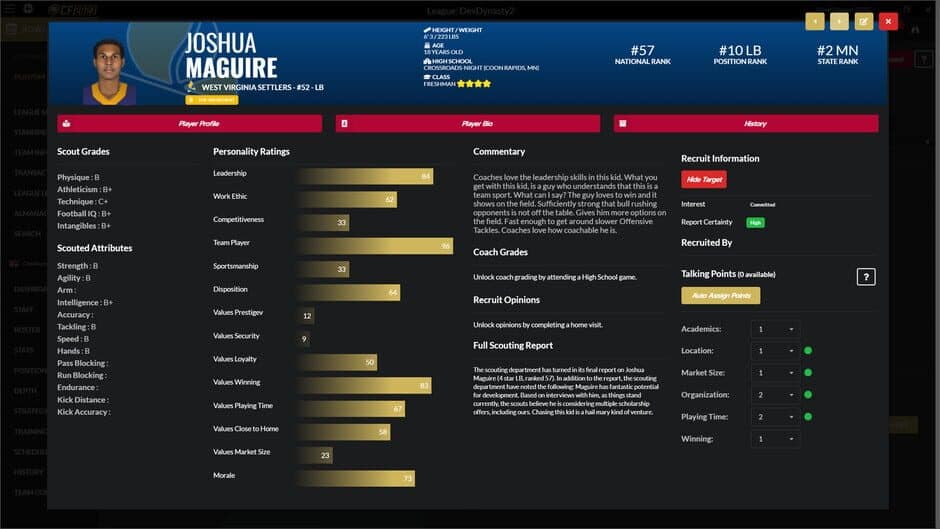 Draft Day Sports: College Football 2023 screenshot 5