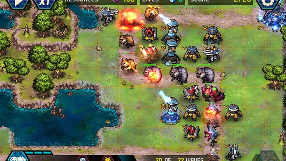 Tower Defense: Infinite War screenshot 1