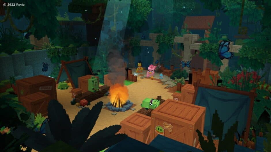 Minecraft: Angry Birds screenshot 1