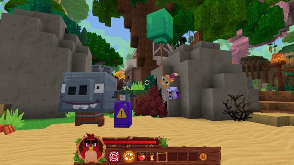 Minecraft: Angry Birds screenshot 4