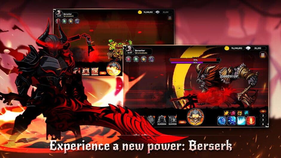 Idle Berserker: Action RPG screenshot 4