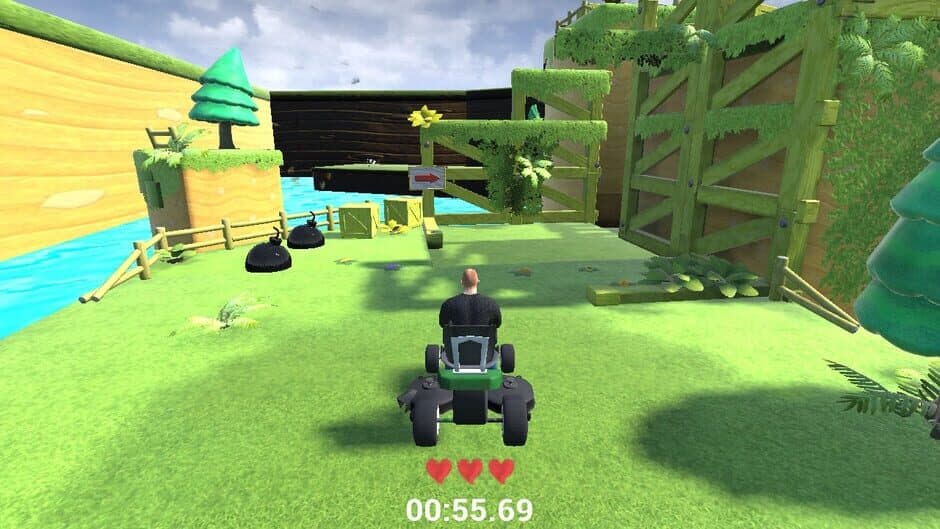 LawnMower: Mortal Race screenshot 3