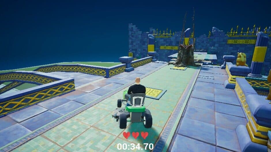 LawnMower: Mortal Race screenshot 1