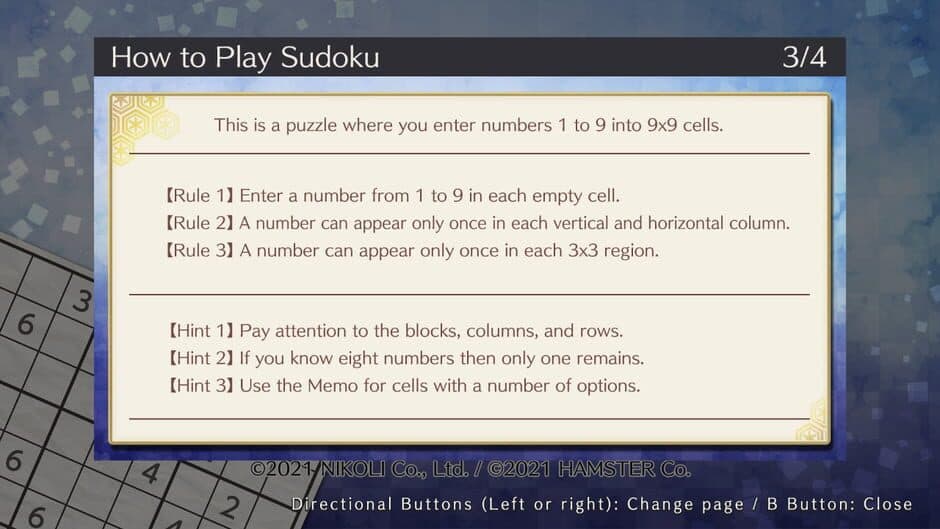 Puzzle by Nikoli S Sudoku screenshot 2