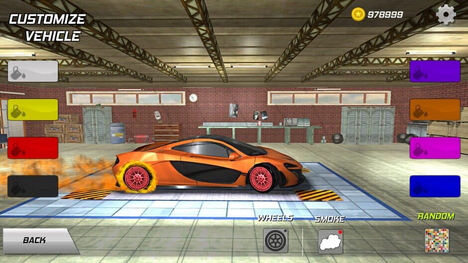 Drift racing car screenshot 6
