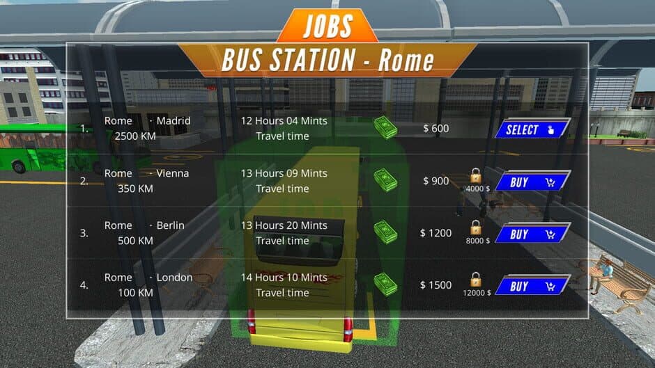 Europe Bus Driver screenshot 4