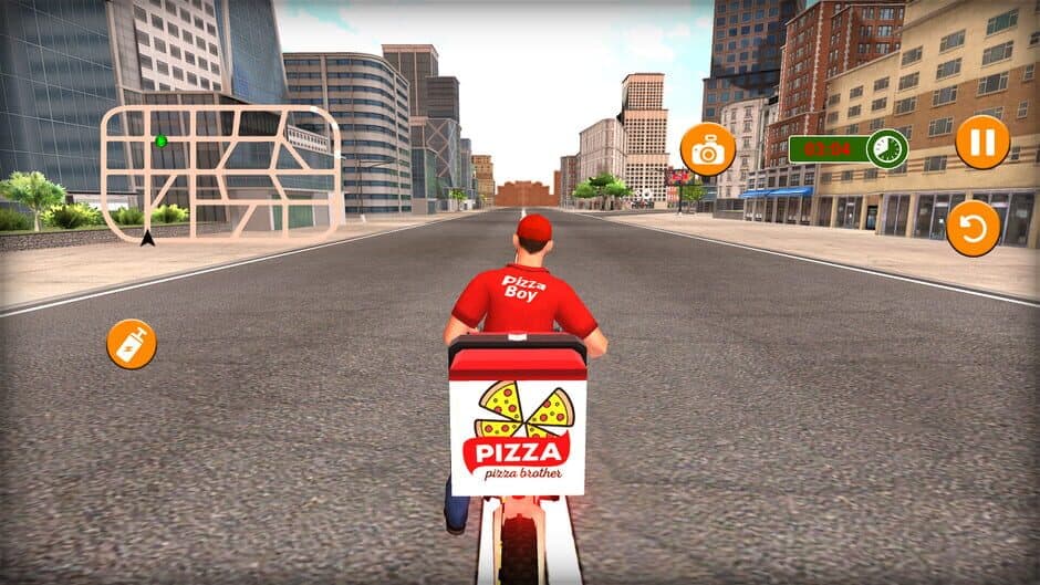 Moto Pizza Courier screenshot 1