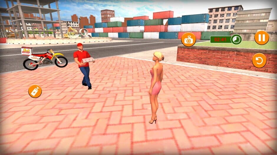 Moto Pizza Courier screenshot 6