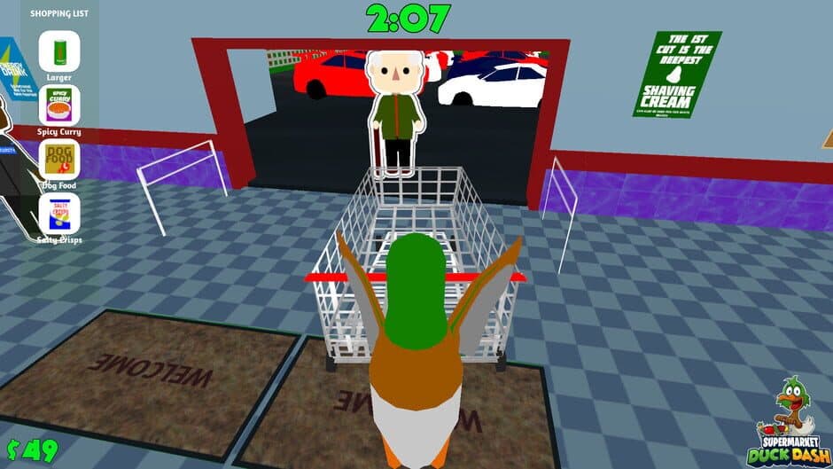 Supermarket Duck Dash screenshot 2