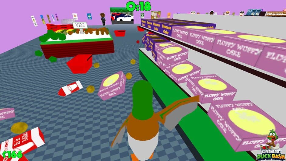 Supermarket Duck Dash screenshot 3