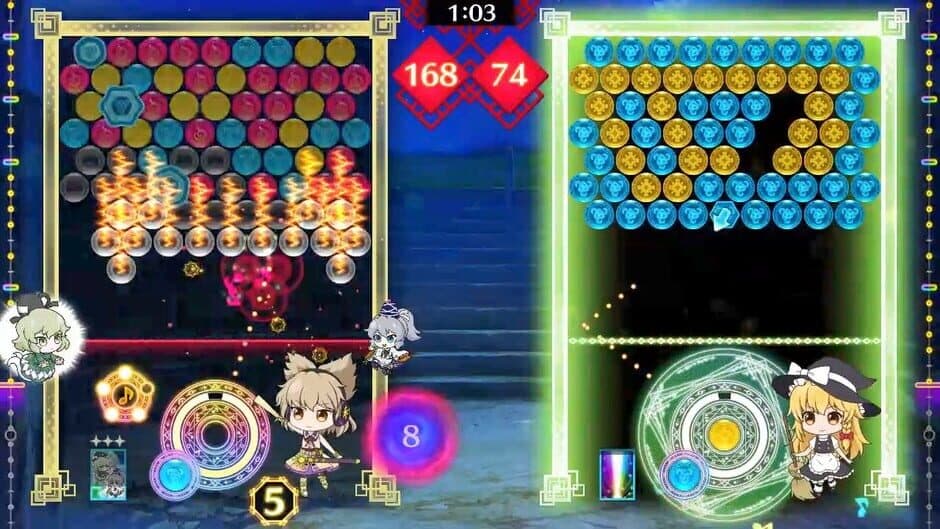 Touhou Spell Bubble: Character Pack - Toyosatomimi no Miko screenshot 2