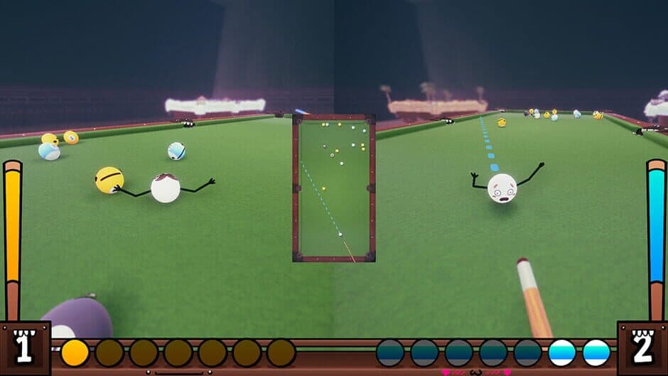 Battle Billiards screenshot 1