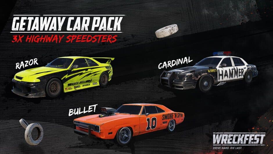 Wreckfest: Getaway Car Pack screenshot 6
