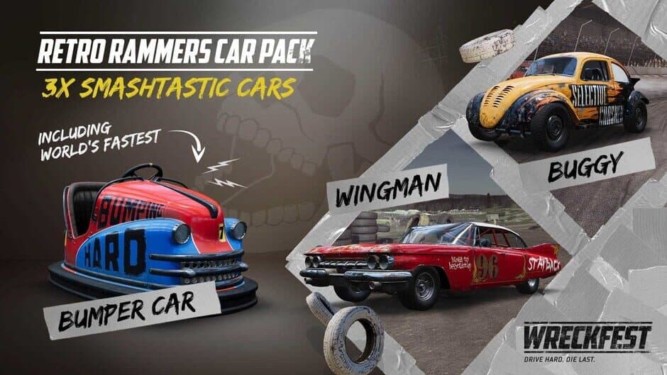 Wreckfest: Retro Rammers Car Pack screenshot 4