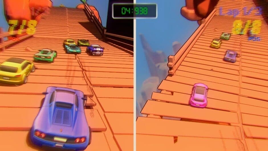 Car+ Toon Race: Rally Valley Champion screenshot 5