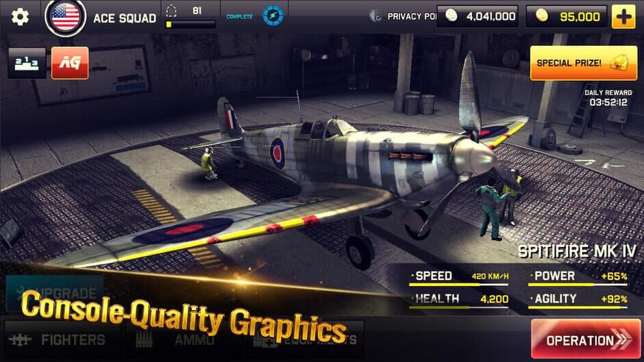 Ace Squadron: WWII Conflicts screenshot 1