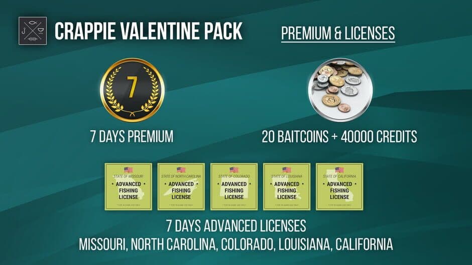 Fishing Planet: Crappie Valentine Pack screenshot 3
