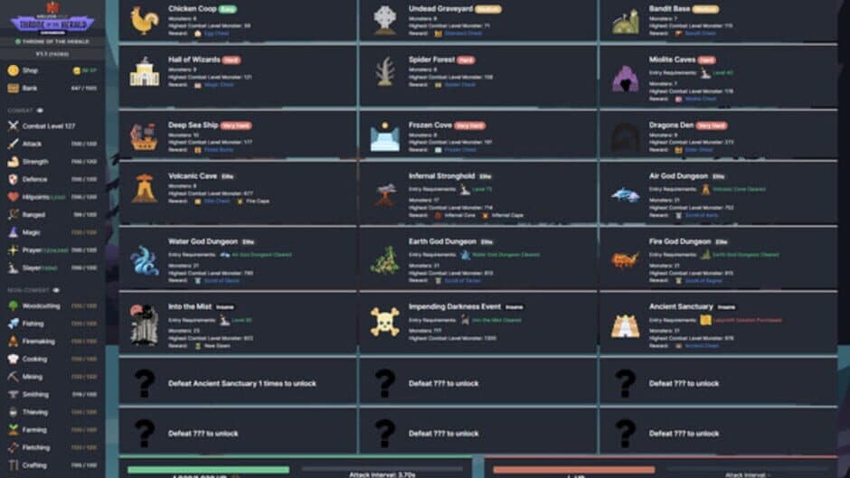 Melvor Idle: Throne of the Herald screenshot 4