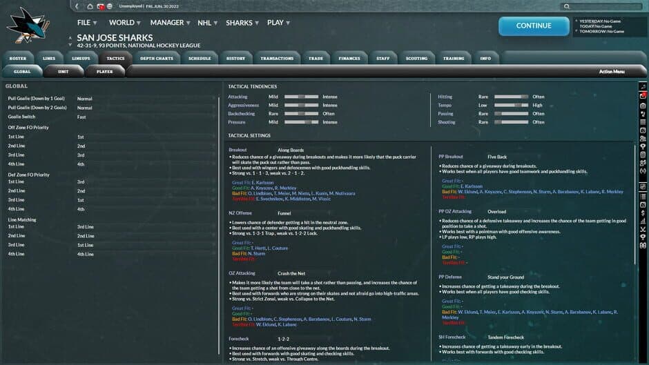 Franchise Hockey Manager 9 screenshot 4