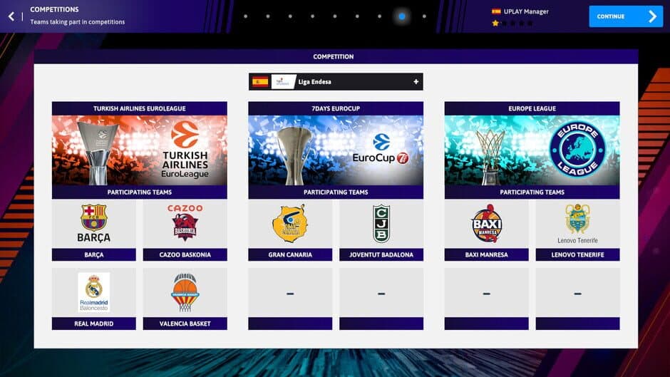 International Basketball Manager 23 screenshot 1
