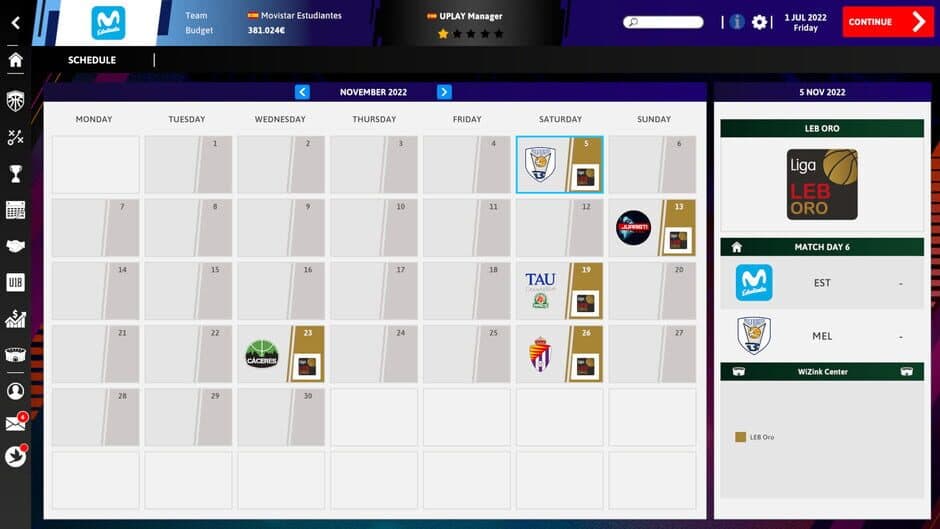 International Basketball Manager 23 screenshot 5