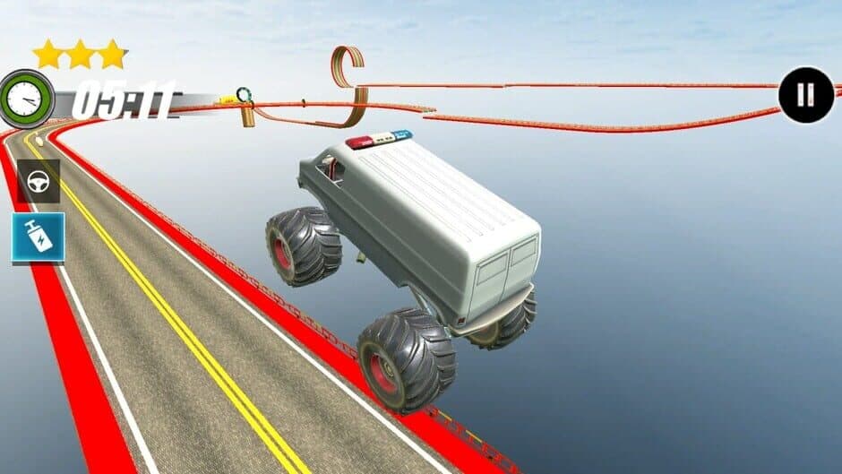 Stunts Contest Monster Car screenshot 1