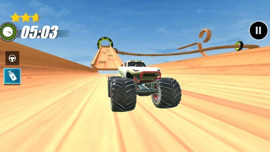 Stunts Contest Monster Car screenshot 4