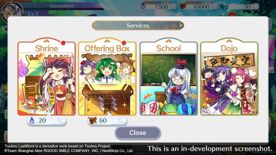 Touhou Lost Word screenshot 6