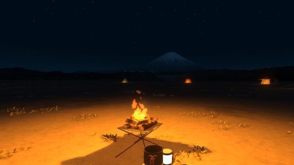 Laid-Back Camp: Virtual - Fumoto Campsite screenshot 2
