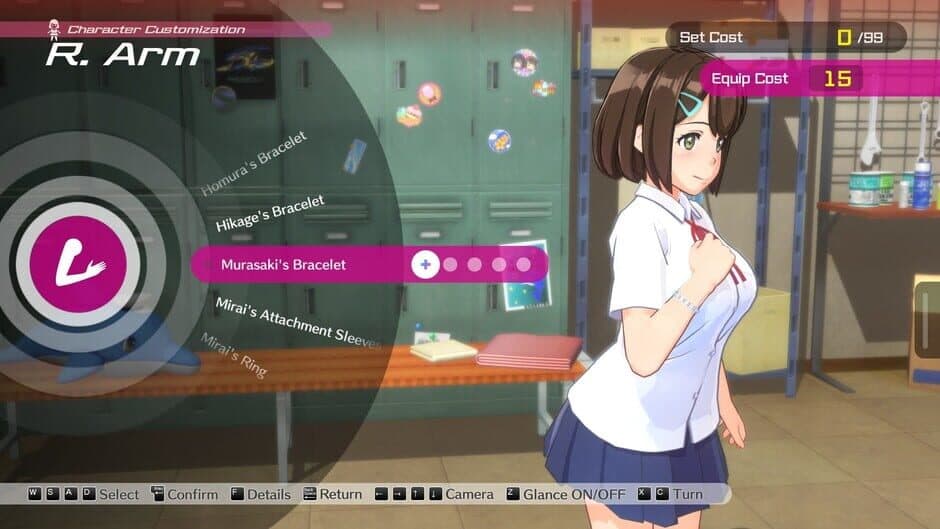 Kandagawa Jet Girls: Murasaki & Mirai Character Set screenshot 1