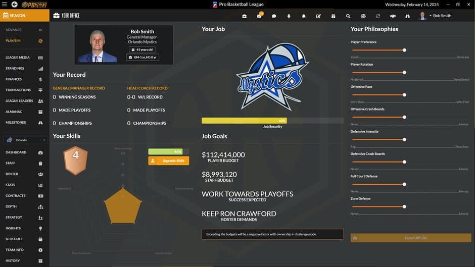 Draft Day Sports: Pro Basketball 2023 screenshot 4